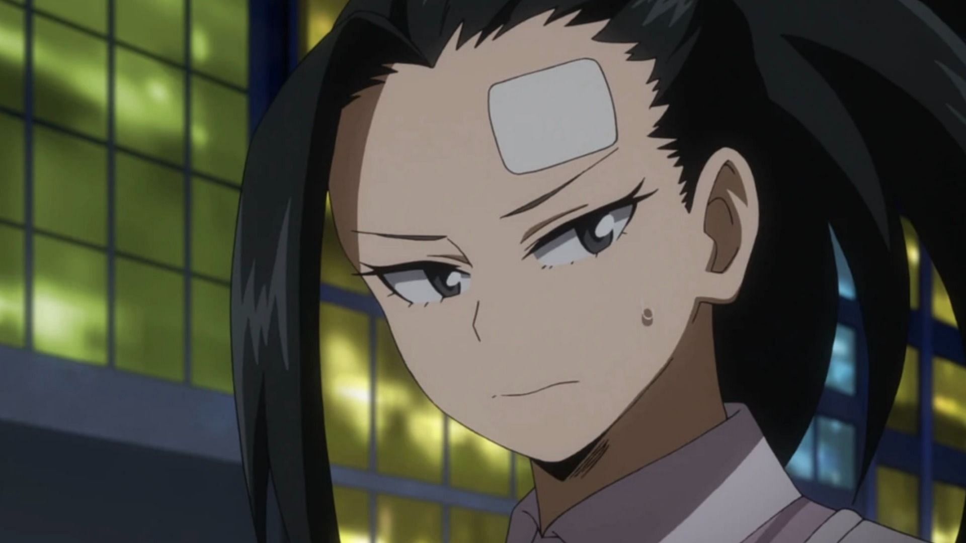 Momo Yaoyorozu as seen in anime (Image via Bones)